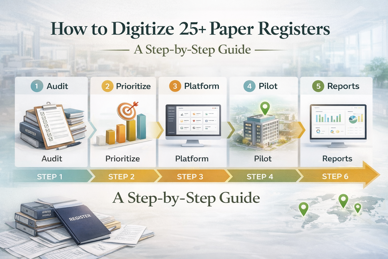 Digitization of Paper Registers